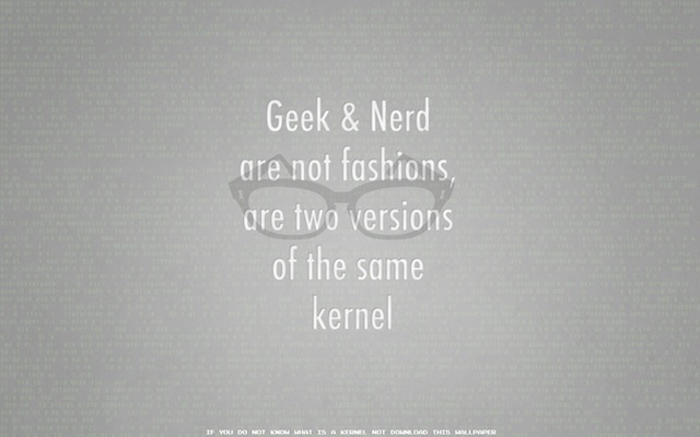 geek y nerd