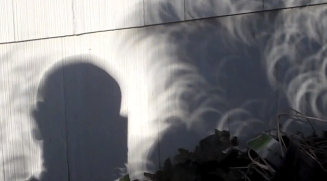 sombras eclipse solar