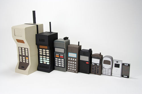 Evolución teléfonos móviles
